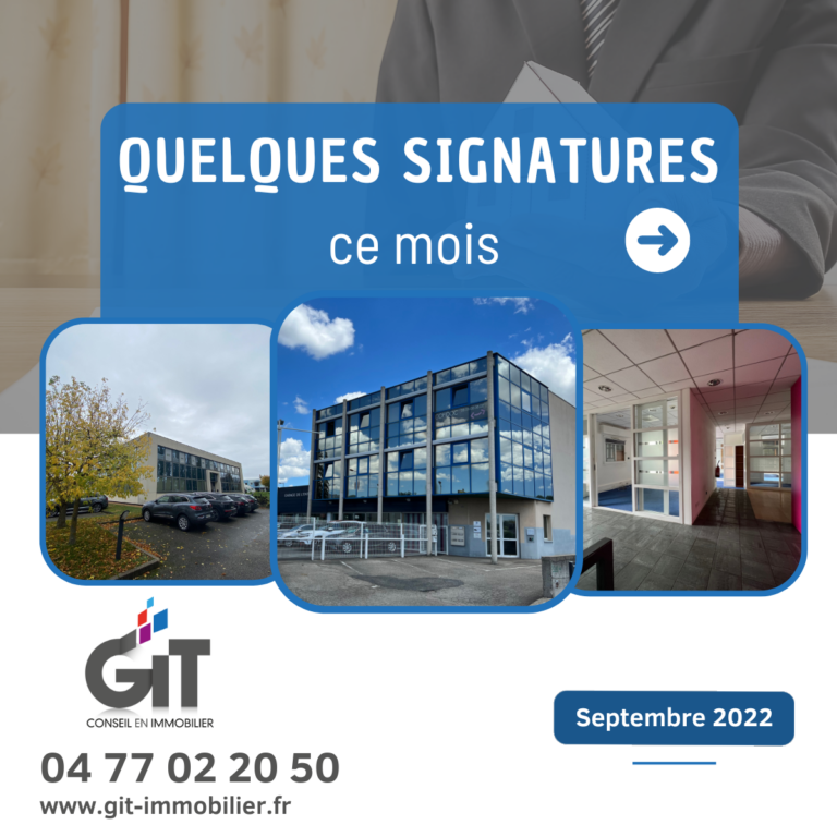GIT Immobilier - signatures Septembre 2022