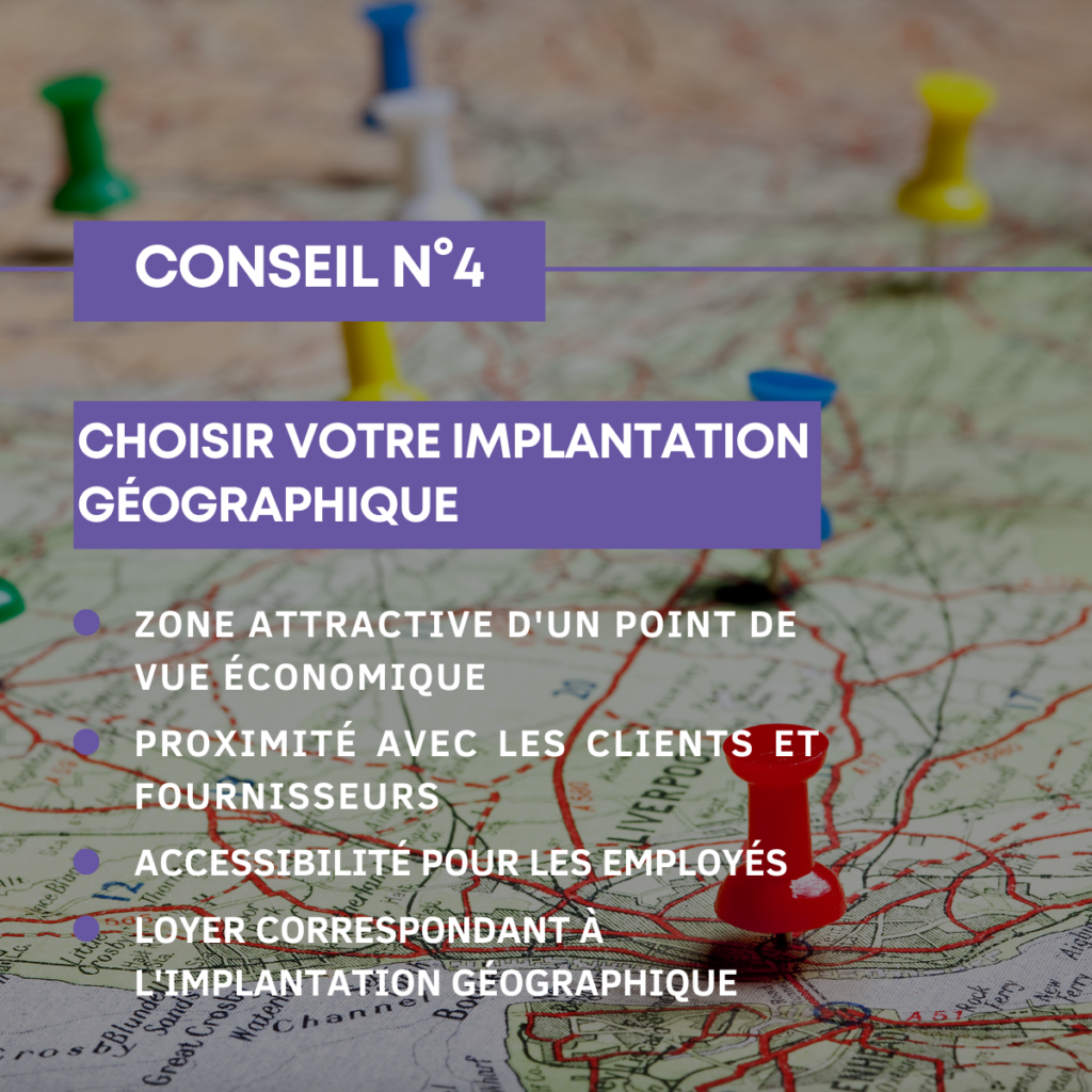 Conseil n°4 - Comment choisir ses bureaux