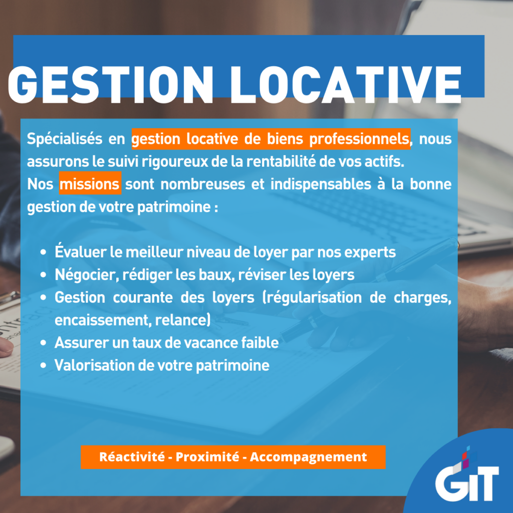 GIT Immobilier-métier-Gestion Locative