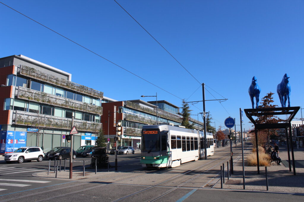 Photo Quartier Chateaucreux avec tramways