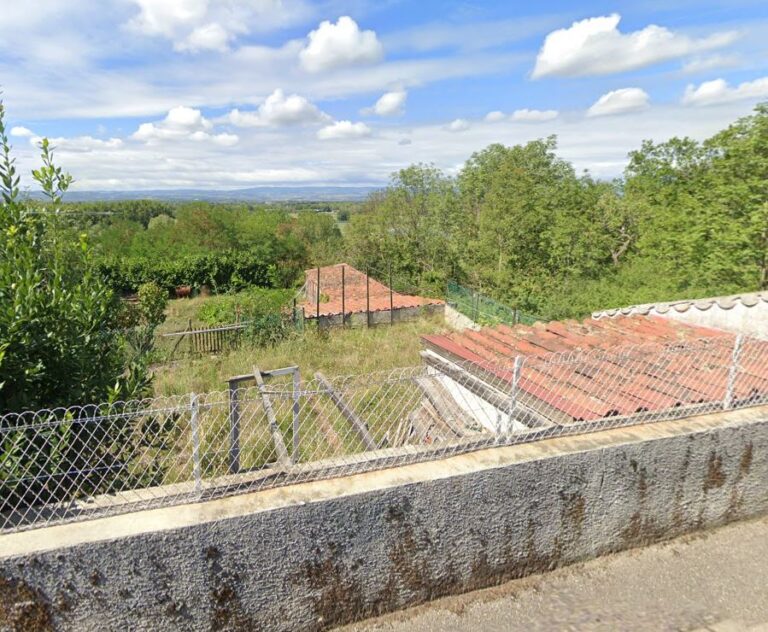 Le clos Beauregard Bouthéon-vue