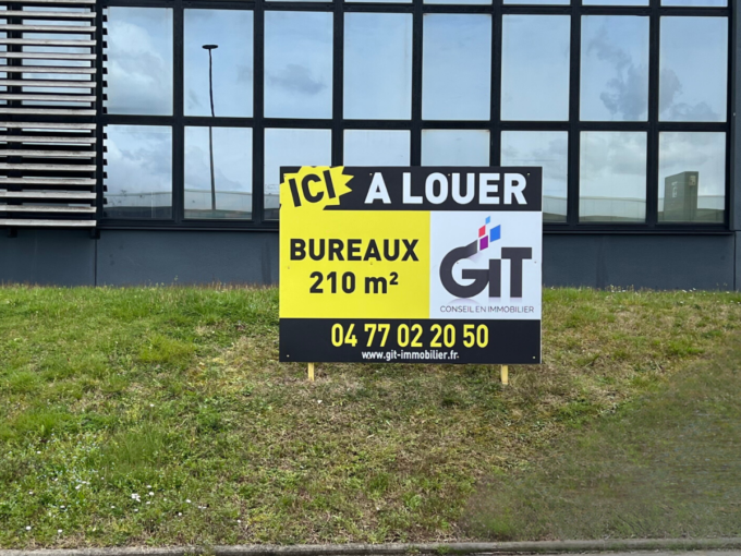 Panneau posé - A louer- GIT Immobilier